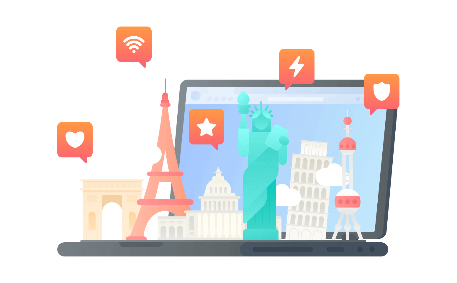在法属波利尼西亚通过VPN看国内视频 - 海龟VPN
